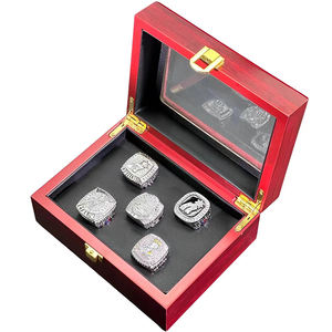 N.B.A.バスケットボールリーグスパーズ5チャンピオンシップリングセットファッションジュエリーダンカンファンパーティーコレクターエディションリング卸売 - Product Image 4