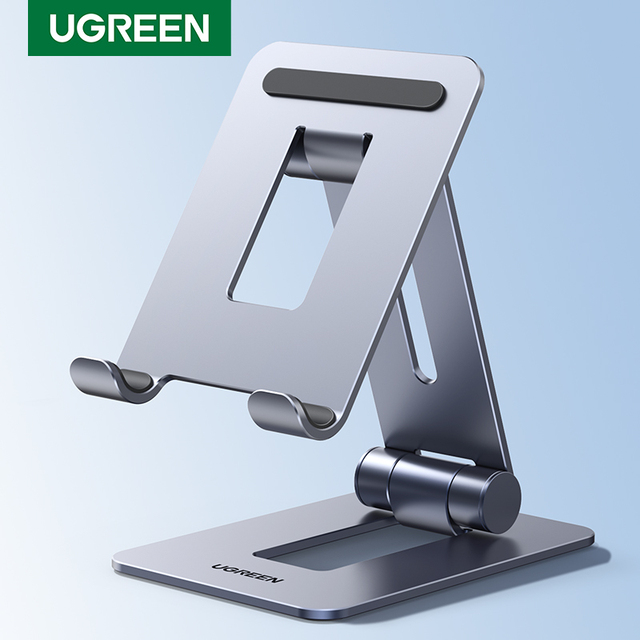 New UGREEN Phone Holder Stand Aluminum Mobile Phone Stand for I Phone14 13 12 Xiaomi Samsung Huawei Portable Phone Tablet Holder