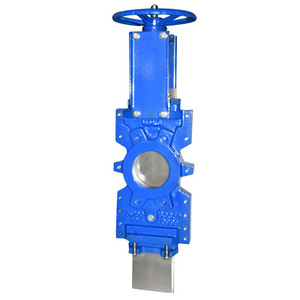 Válvula de cuchilla neumática manual KGV-00 ASTM A536 A126 a precio competitivo - Product Image 2