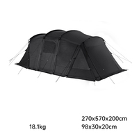 Tente de canal avec tente intérieure UV W/P Ripstop, tube OEM, grand Tunnel, tente de Camping, fabricant de dispositifs extérieurs