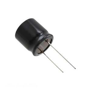 Condensador Original CAP ALUM 100UF 20% 200V RADIAL 100 uF de Orificio Pasante URS2D101MRD6 - Product Image 1