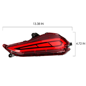 2 Luces LED Traseras para Parachoques <span class=keywords><strong>de</strong></span> Coche, Reflector, Luz <span class=keywords><strong>de</strong></span> Freno, para <span class=keywords><strong>Toyota</strong></span> <span class=keywords><strong>Yaris</strong></span> 2017 2018 Vios 2019, Barra <span class=keywords><strong>de</strong></span> Luz Antiniebla Trasera - Product Image 5