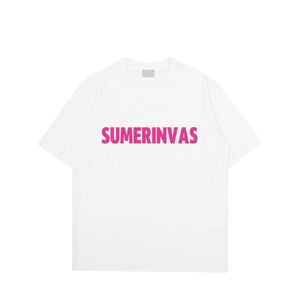 Camiseta Rhud Streetwear con Estampado Universitario, Corte Holgado, Unisex, Manga Corta, Verano, Casual, Moda Urbana, Venta al Por Mayor - Product Image 3