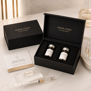 Custom <b>Book</b> Style <b>Box</b> Packaging with Magnetic Closure for Premium Health Beauty Product Packaging - Product Image 1