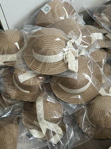 Chapeau de paille BJD pour poupée en coton, variante blanche, réédition, mini-chapeau <span class=keywords><strong>Bernat</strong></span>, petit chapeau, chapeau pour animal de compagnie - Product Image 2