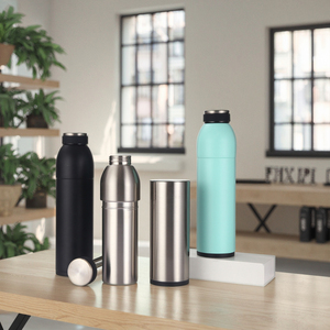 2 in 1 Pack 600ML 2025 Stainless Steel Drink Bottle With 450ML Detachable Vacuum Insulated Stainless Steel Coffee Tumbler Cup - Product Image 1
