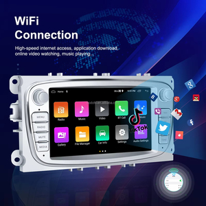 วิทยุติดรถยนต์ Podofo 2+64G 7 นิ้ว ระบบ Android รองรับ CarPlay/Android Auto/GPS/WiFi/RDS สำหรับรถยนต์ Ford/Focus/S-Max/Mondeo/Galaxy/Kuga - Product Image 4