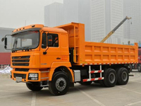 Camion benne SHACMAN F3000 30 tonnes, benne basculante robuste avec vérin de levage avant pour l'exploitation minière et la construction