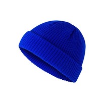 Chapeau tricoté chaud à dôme polyvalent à la mode européenne et américaine avec impression numérique de broderie 3D avec logo personnalisé