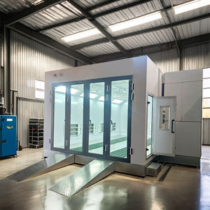 CE-zertifizierte Trihero-Autos prüh kabine Automatisches Temperatur regelsystem Infrarot-Backraum zum Verkauf für Autolackier kabine - Product Image 6