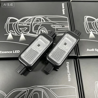 Projecteur de porte Audi Quattro authentique avec logo fantôme, éclairage de courtoisie LED pour A3 A5 A6 A7 OEM 4GD133843