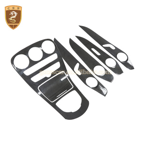 W205 carbon fiber car interior trim fit for C class-C65s style ruffle - Product Image 1