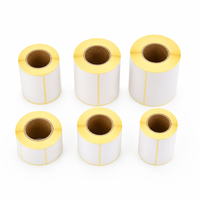 Étiquettes thermiques auto-adhésives personnalisables étanches en usine 58x40 pour imprimantes thermiques