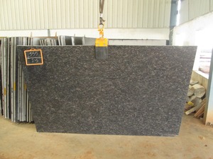 Dalle de granit bleu saphir moderne, panneau de pierre polie Silogranites T521 pour sol d'aéroport, comptoir, marche d'escalier, façade de bâtiment - Product Image 1