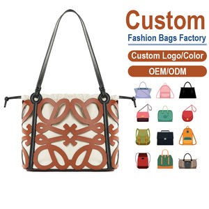 Sac fourre-tout en cuir de vachette pleine fleur marron caramel, luxe léger, grande capacité, sac de transport sous le bras, personnalisation OEM - Product Image 1