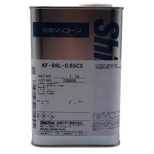 KF-96L-0.65 Shin Etsu Japan made high quality volatile silicone oil for dry release agent, electronic parts cleaner & cosmetics