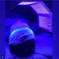 Thérapie par lumière LED pour le corps, rouge, bleue, infrarouge, photothérapie pour la régénération de la peau, stimulation du collagène, anti-âge, traitement de la croissance des cheveux