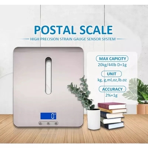 เครื่องชั่งน้ำหนักไปรษณีย์ดิจิตอลทำจากสเตนเลสสตีลสำหรับบรรจุจัดส่งหน้าจอแอลซีดีรองรับ OEM & ODM - Product Image 2
