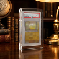Étui de présentation en acrylique durable pour cartes de collection, support épaissi pour cartes gradées BGS, protection UV, étui en acrylique pour cartes gradées