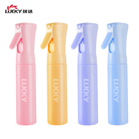 Flacon vaporisateur de brouillard de parfum vide en plastique de 50ml 80ml avec logo personnalisé pour emballage cosmétique de soins personnels