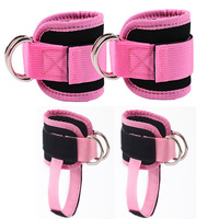 Sangles de cheville ajustables personnalisées pour les entraînements sur machine à câble, boucle de cheville rembourrée de qualité supérieure pour l'entraînement des fessiers et des hanches, équipement de fitness