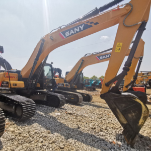 รถขุดไฮดรอลิกแบบตีนตะขาบ SANY SY215C สำหรับโครงการก่อสร้างขนาดใหญ่ การทำเหมือง รถขุด Sany 215C รถขุดตีนตะขาบมือสอง - Product Image 1