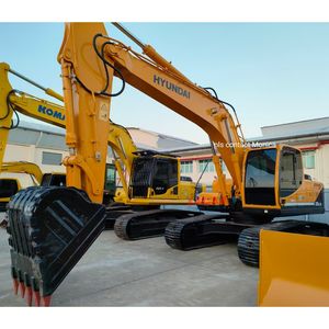Buen estado Barato 20 toneladas Maquinaria de construcción Hyundai 220 Excavadoras Hyundai usadas para la venta - Product Image 2