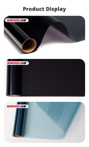 Película solar para ventana de <span class=keywords><strong>coche</strong></span> PET transparente Nano de cerámica de la mejor calidad, superventas, protección solar, película tintada solar - Product Image 3