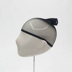 Accessorio per capelli Mnet lavorato a testa aperta colore fisso nero - Product Image 1