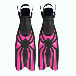 Aloma PVC Correa ajustable Goma Aletas <span class=keywords><strong>DE</strong></span> BUCEO Impermeable Flotante Swim Diver Aletas para adultos - Product Image 2