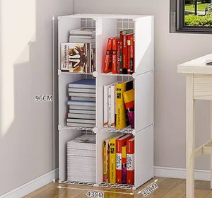 Cubes Storage Organizer Shelf Plastic Storage Box Organizer <b>Cabinet</b> Customized Book Storage Organizer <b>Display</b> Shelf Rack - Product Image 6