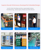 Module de Scanner de codes à barres 1d 2d intégré, Scanner de codes Qr Oem pour Machine à kiosque