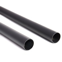 Fûts de queue de billard en fibre de carbone de haute qualité de 12,4 mm, pré-coniques, avec embout en mousse et insert de joint