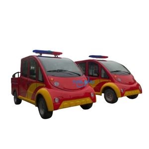 Voiture de <span class=keywords><strong>patrouille</strong></span> électrique à deux rangées, quatre places, camionnette <span class=keywords><strong>rouge</strong></span> à quatre roues, véhicule de <span class=keywords><strong>patrouille</strong></span> de sécurité à vendre - Product Image 1