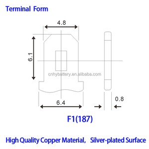 Rechargeable 6V Lead-Acid Deep Cycle Battery 7AH Capacity for Electronic Scale UPS <strong>Toy</strong> - Product Image 3