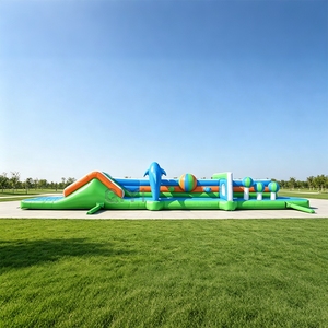 Pista de Obstáculos Inflable Comercial para Niños con Temática de Ballena, Alquiler para Eventos al Aire Libre - Product Image 2