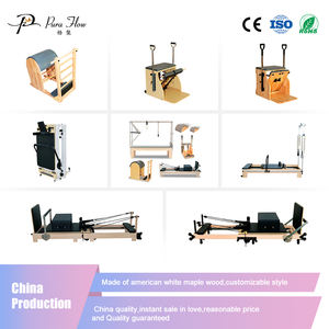Nouveau Réformateur de <span class=keywords><strong>Pilates</strong></span> en Bois de Noyer pour Studio et Usage Domestique, Équipement de Fitness Écologique Pura <span class=keywords><strong>Flow</strong></span>, Garantie 3 Ans - Product Image 6