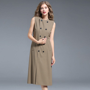 Abito da Donna di Alta Qualità, Vestiti Best Seller, Indumenti Femminili, Gilet Senza Maniche, Abiti Formali per Autunno, Primavera e Inverno - Product Image 3