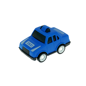 Taxi Giocattolo a Retrocarica in Plastica 6.5CM, Auto Taxi Giocattolo a Retrocarica per Bambini 75mm, Giocattoli a Capsula a Sorpresa - Product Image 4