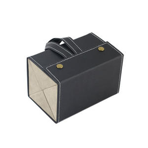 Estuche plegable Vintage para <span class=keywords><strong>Cartier</strong></span>, caja de cuero de lujo de gama alta para <span class=keywords><strong>gafas</strong></span> de sol, protección de almacenamiento conveniente para hombres y mujeres - Product Image 2