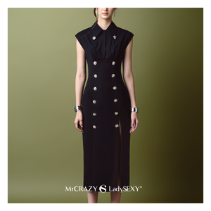 En Stock vestido para mujer vestidos de mujer vestido de tela de alta calidad ropa de verano Enzo & Leo fabricante de Vietnam - Product Image 6