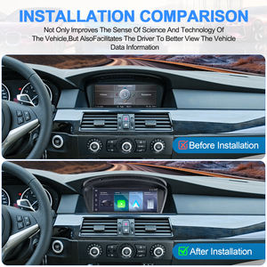 <span class=keywords><strong>Autoradio</strong></span> Navihua Système Linus Écran tactile 8,8 pouces DSP Carplay Android Auto pour <span class=keywords><strong>BMW</strong></span> Série 5 <span class=keywords><strong>E60</strong></span> E61 E62 E63 E64 2004-2008 CCC - Product Image 3