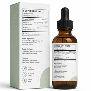 Suplementos de selenio de <span class=keywords><strong>alta</strong></span> calidad Extracto natural de natto Bromelina y curcumina Gotas líquidas orgánicas de nattokinasa para la salud - Product Image 2