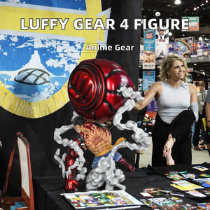 Statua Modello Anime di Luffy Quarta Marcia Re <span class=keywords><strong>Scimmia</strong></span> con Pistola in PVC, Giocattolo da Collezione per Esposizione e Decorazione - Product Image 5