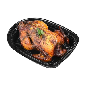 Chất lượng cao dùng một lần nhựa Vịt quay bao bì xách tay Lò vi sóng gà lấy đi hộp - Product Image 1