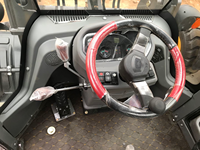 Backhoe Loader Pertanian Kompak 4x4 dengan Sistem Hidrolik Mesin Euro5 EPA Garansi 1 Tahun Mini Loader