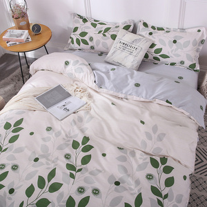 ดอกไม้พิมพ์สไตล์ชนบท90GSM โพลีเอสเตอร์4ชิ้น6ชิ้นพร้อมชุดผ้าปูที่นอนผ้านวมคลุมเตียง - Product Image 3