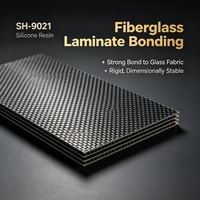 Résine silicone SH-9021, liant haute température pour plaques de mica et stratifiés en fibre de verre