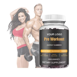 Excelente precio antes del entrenamiento Gummy Muscle Growth Candy Muscle Building Aumento de energía Pre Workout Gummies - Product Image 6