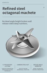 Molinillo de alimentos de mesa multifunción de 8000W, nuevas licuadoras comerciales de corteza de hielo de la mejor calidad <span class=keywords><strong>con</strong></span> tarro de PC sin BPA/ - Product Image 4